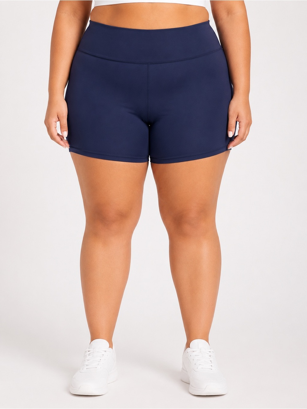 DSG 3X Navy Compression Athletic Shorts NWT Plus Size Workout Running Athleisure